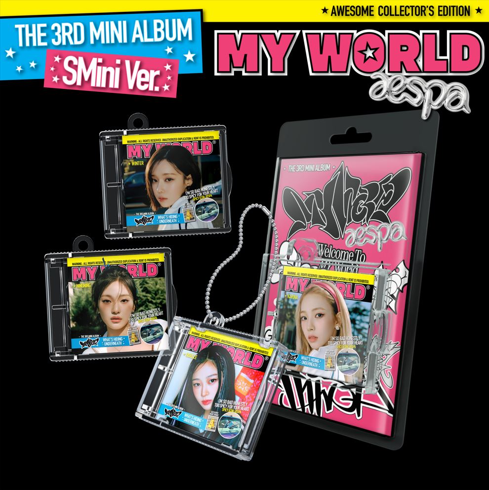AESPA THE 3RD MINI ALBUM - MY WORLD (SMINI VER.)