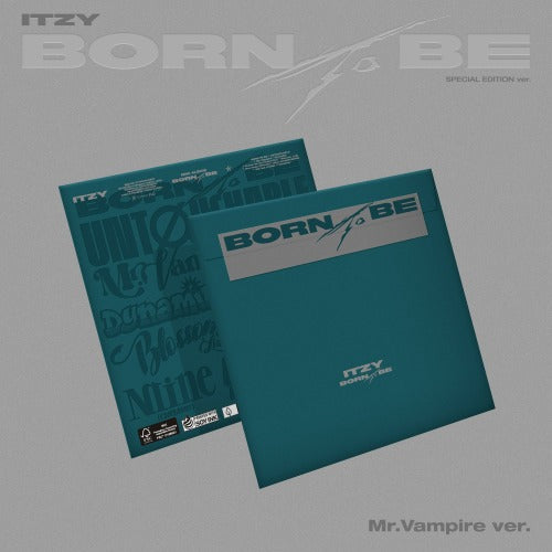 ITZY ALBUM -  BORN TO BE Special Edition (Mr.Vampire VER)