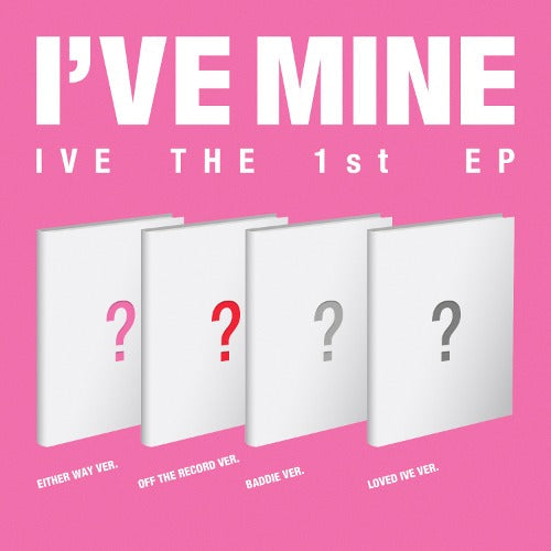 IVE ALBUM - I'VE MINE (EITHER WAY / OFF THE RECORD / BADDIE / LOVED IVE VER.)(RANDOM VER.)