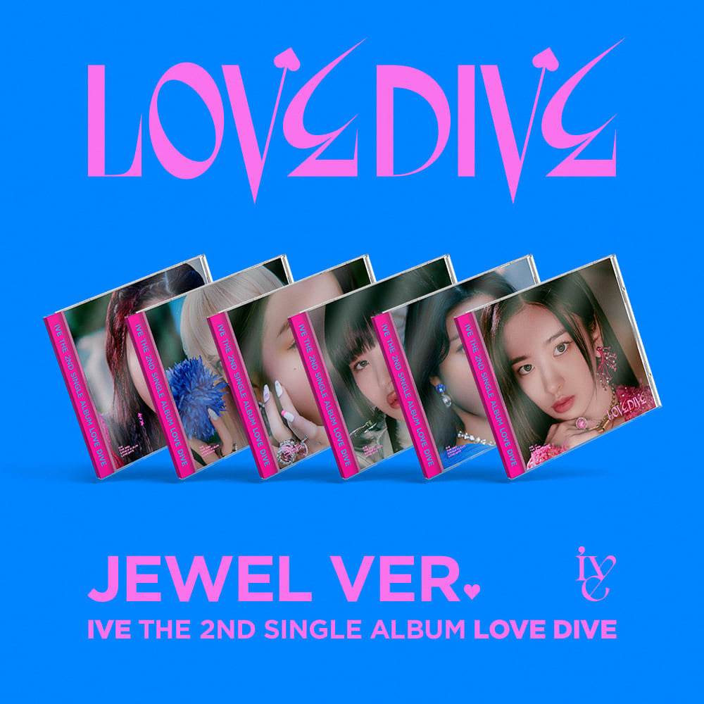 IVE ALBUM - LOVE DIVE JEWEL CASE VER