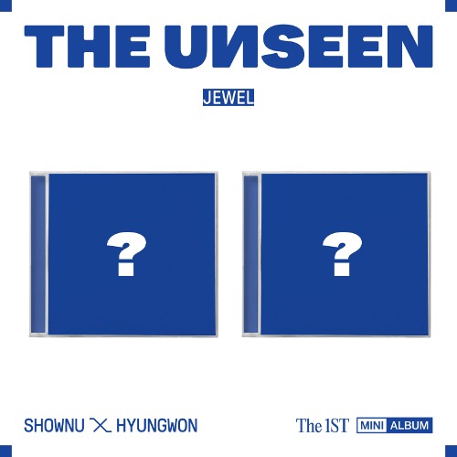 SHOWNU X HOUNGWON (MONSTA X) ALBUM - THE UNSEEN (JEWER VER.)(LIMITED VER)