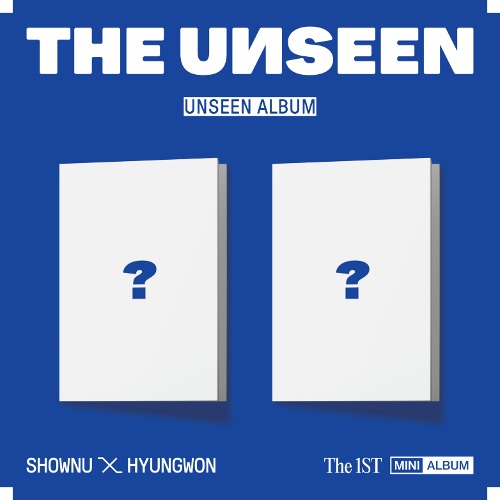 SHOWNU X HOUNGWON (MONSTA X) ALBUM - THE UNSEEN (LIMITED VER)