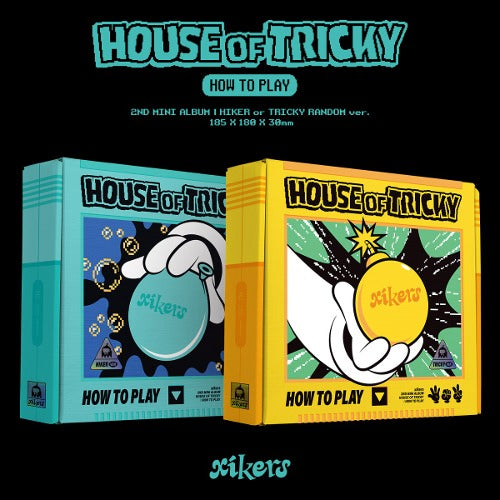 [SALE] XIKERS ALBUM - HOUSE OF TRICKY : HOW TO PLAY (RANDOM VER.)