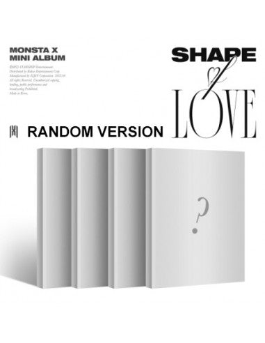 MONSTA X ALBUM -SHAPE OF LOVE